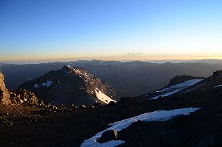 10 Sunrise On Cerro Ameghino Climbing Between Colera Camp 3 And Independencia On The Way To Aconcagua Summit.jpg